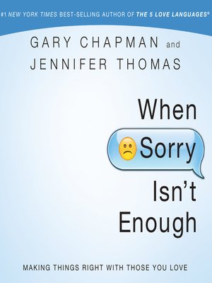 cover image of When Sorry Isn't Enough